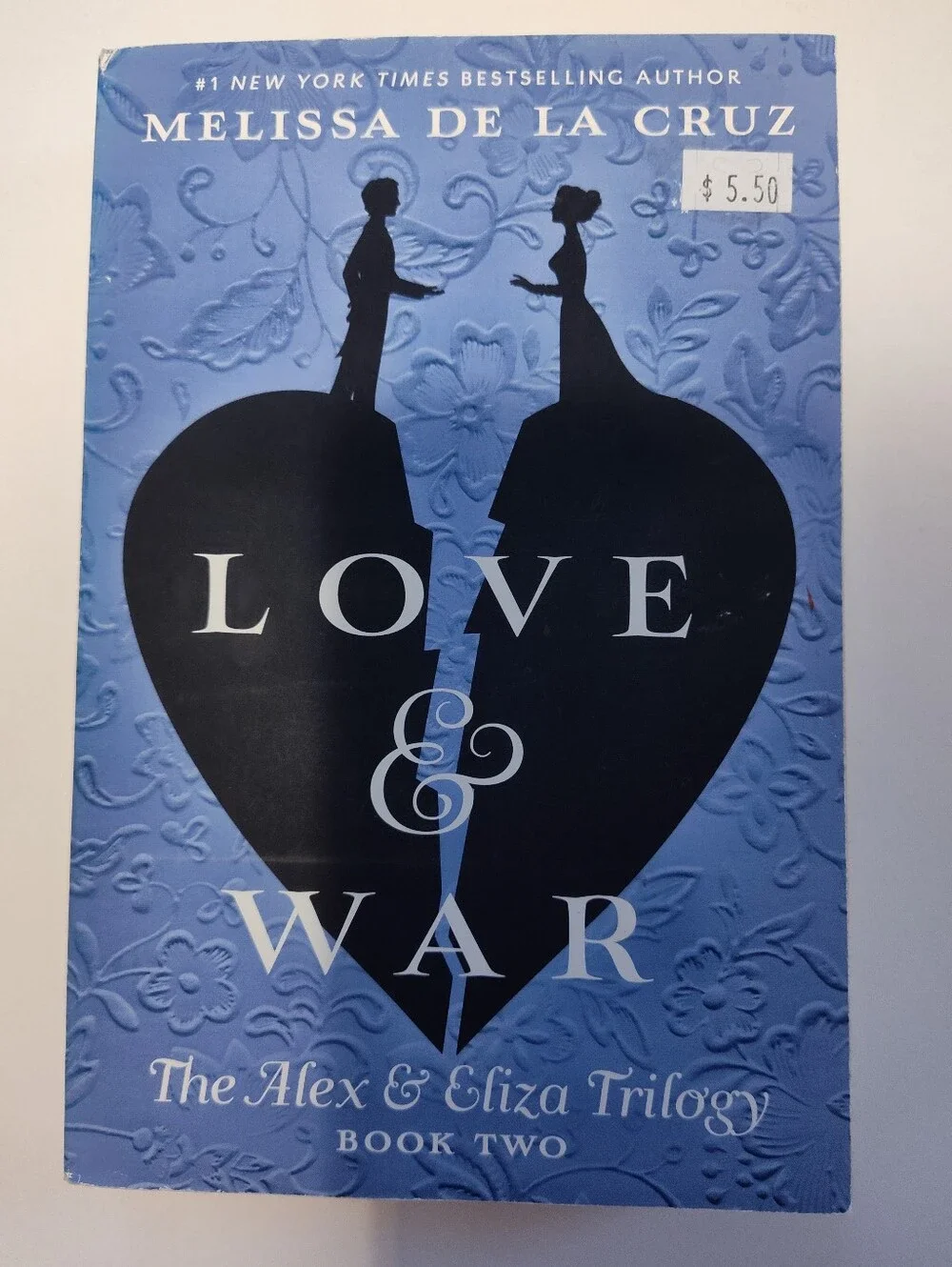 Alex & Eliza (Hardcover) AND Love & War (Paperback) by Melissa De La Cruz